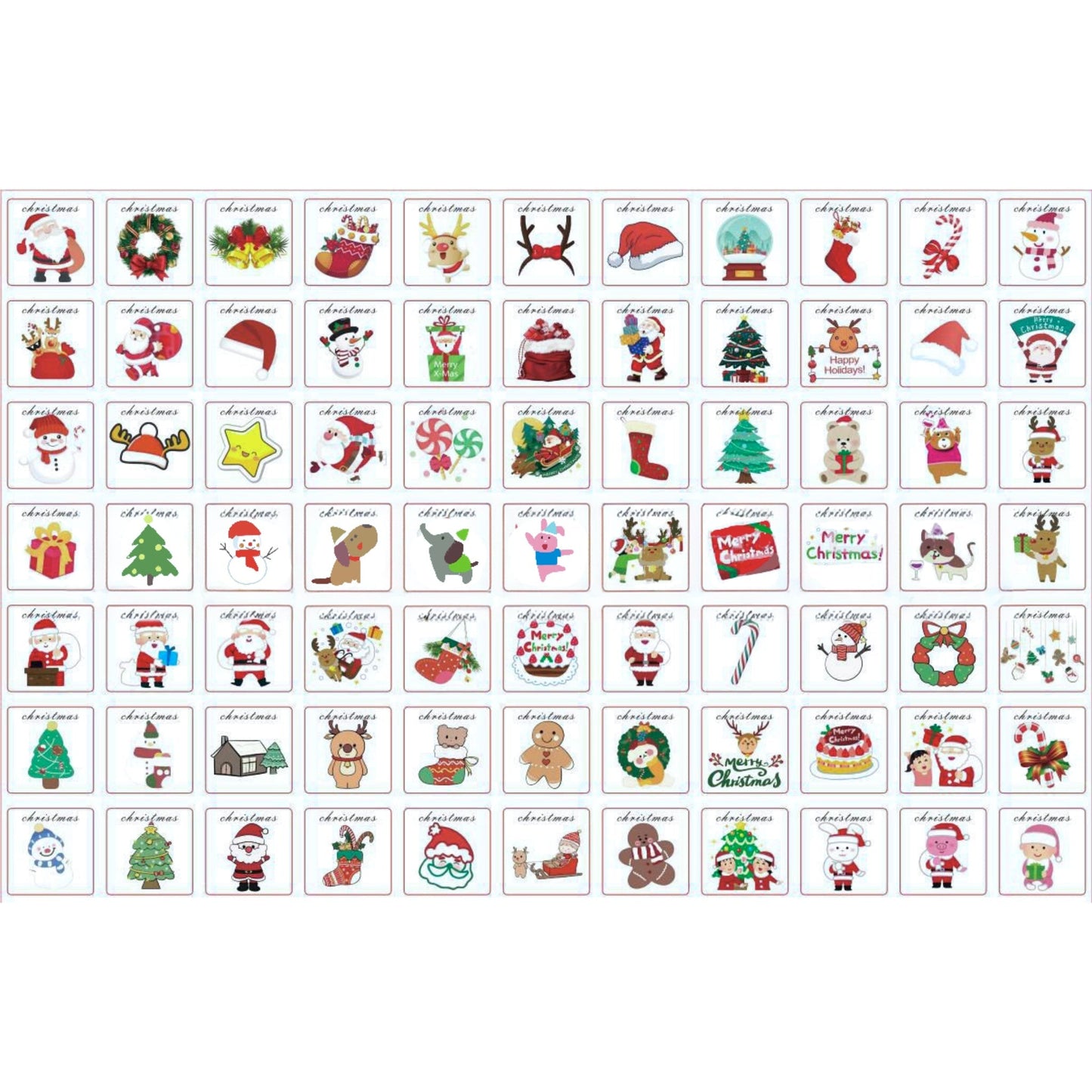 Xmas Squares