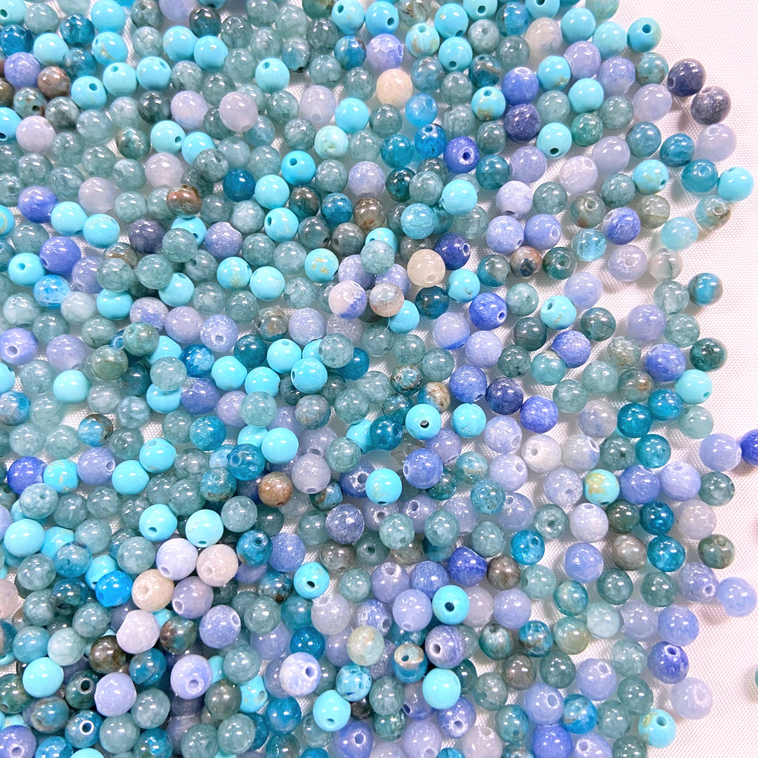 Tiny Crystal Teal Wave
