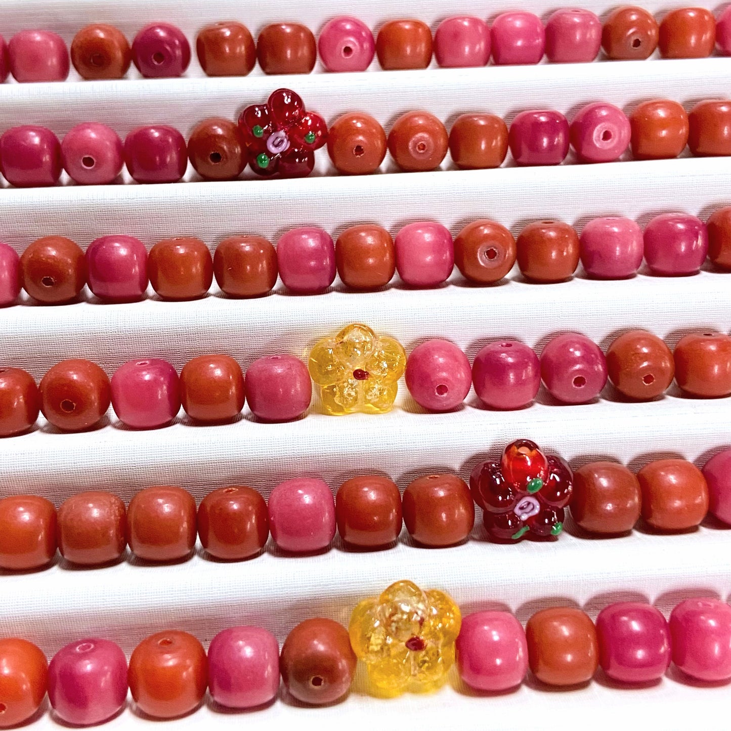 Bodhi Cherry Red 9*10mm