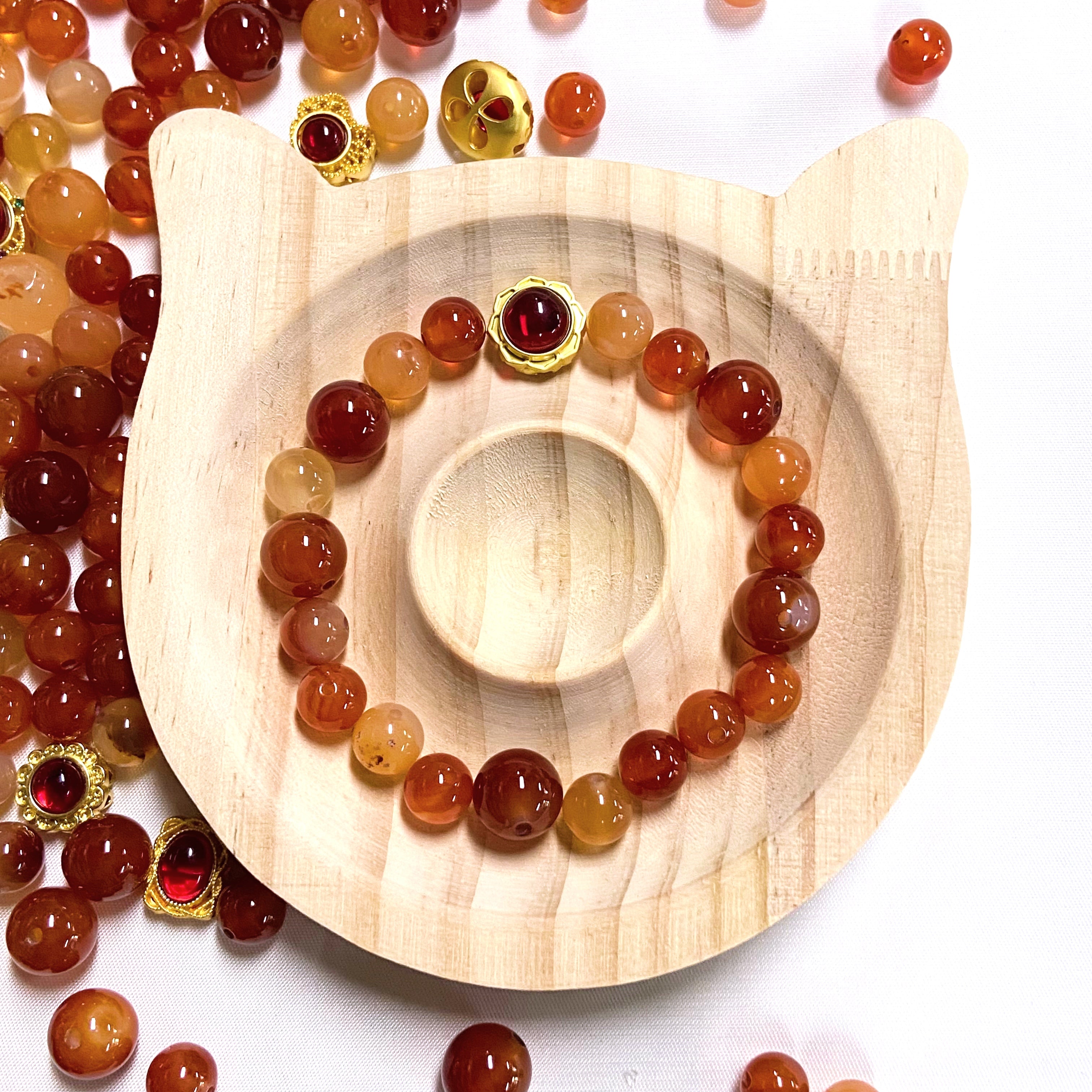 Crystal Red Agate