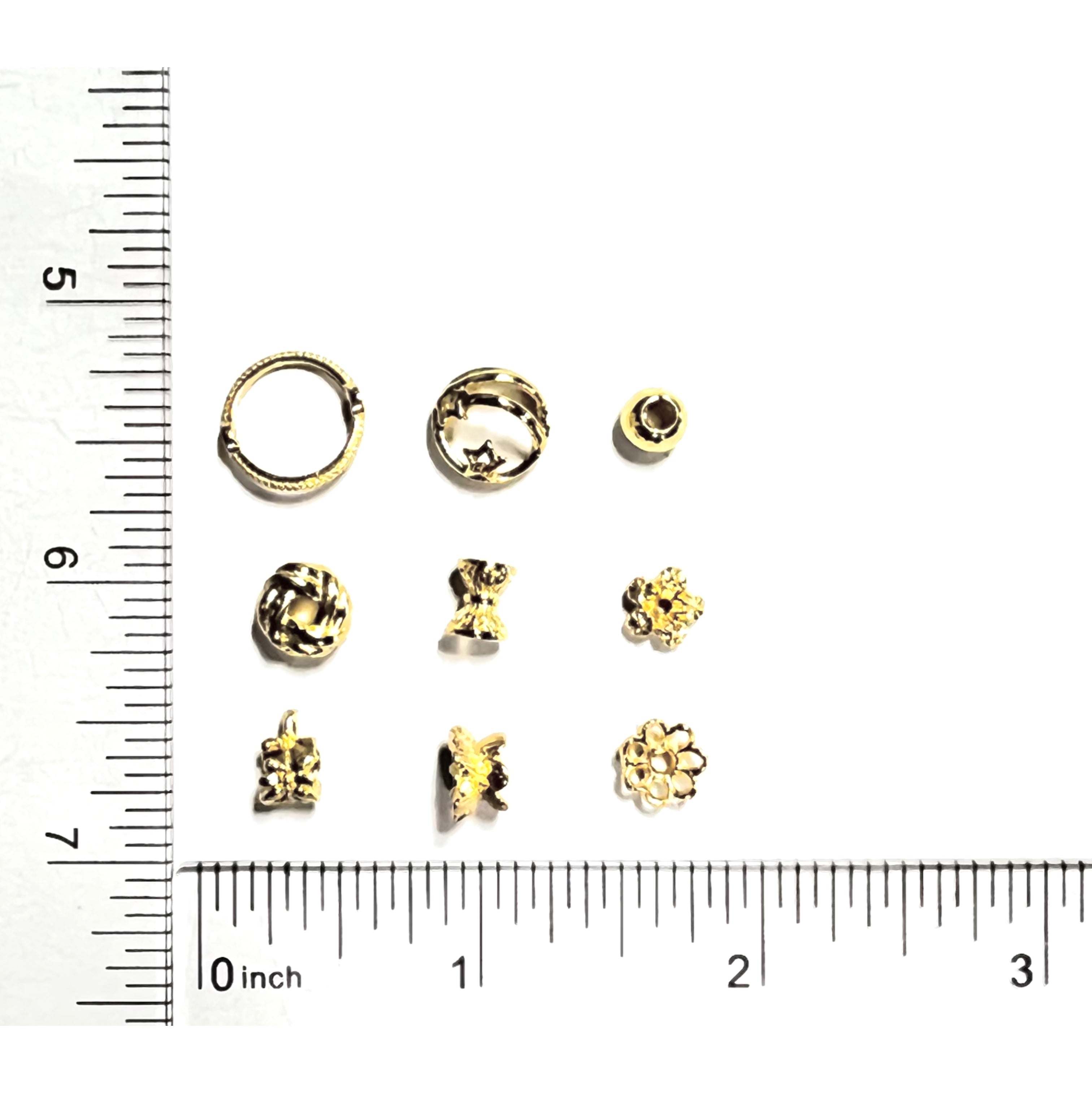 Spacer Beads Gold Vol.2