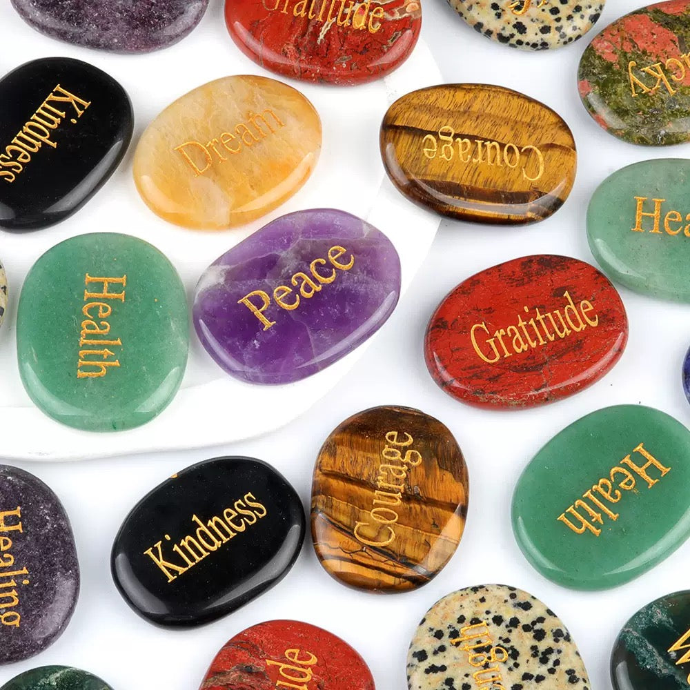 Crystal Affirmation Stones