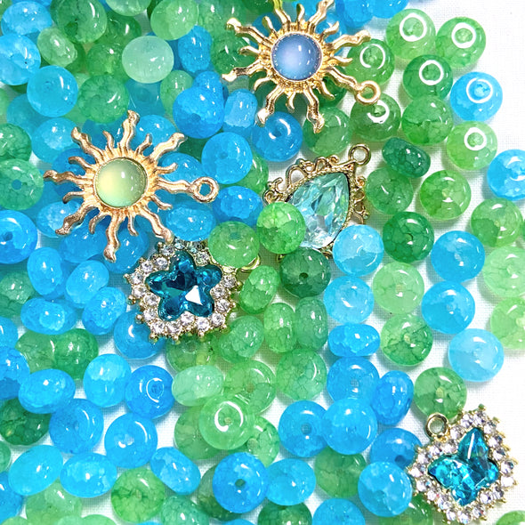 Cobble Stone Jade Azure
