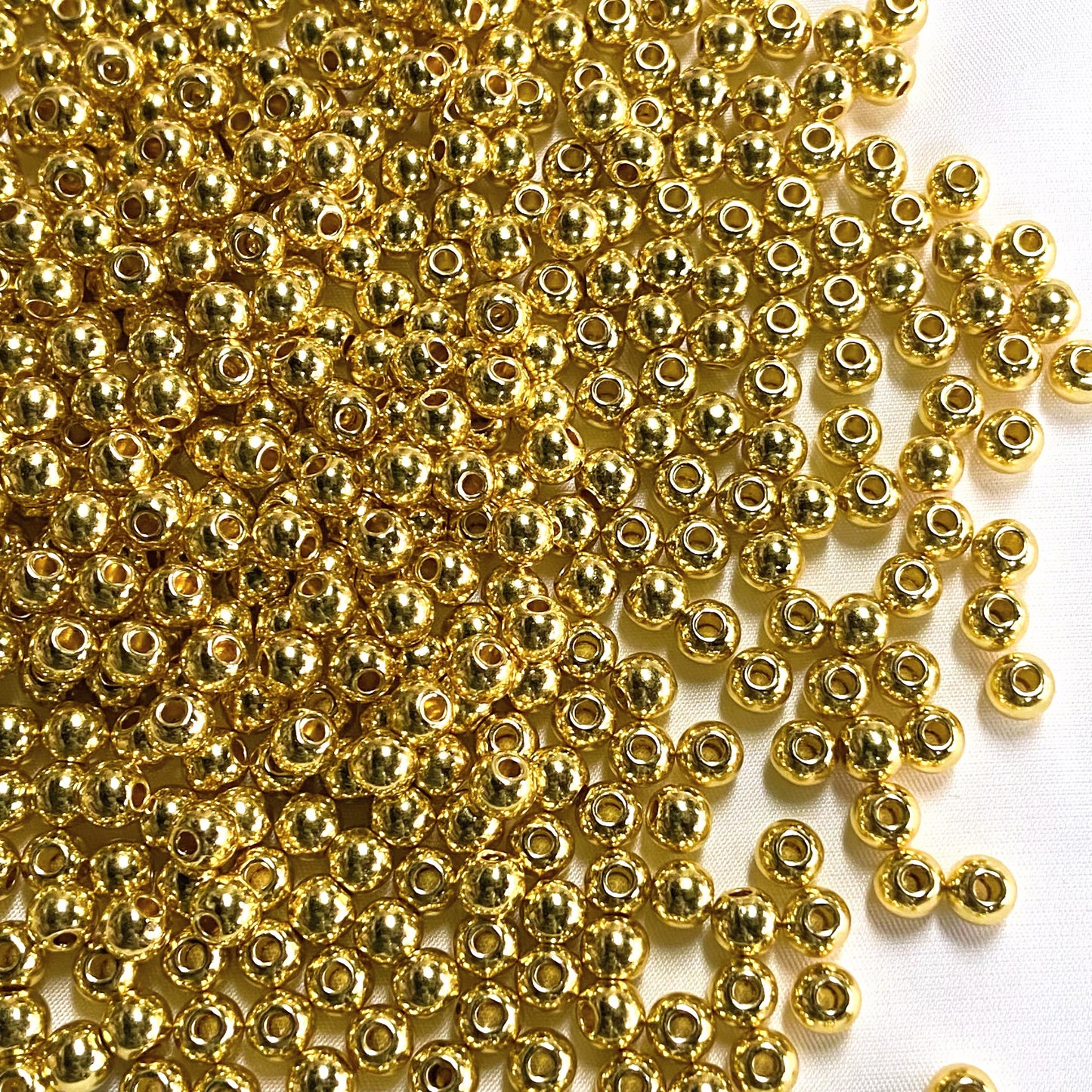 Gold Beads 6mm