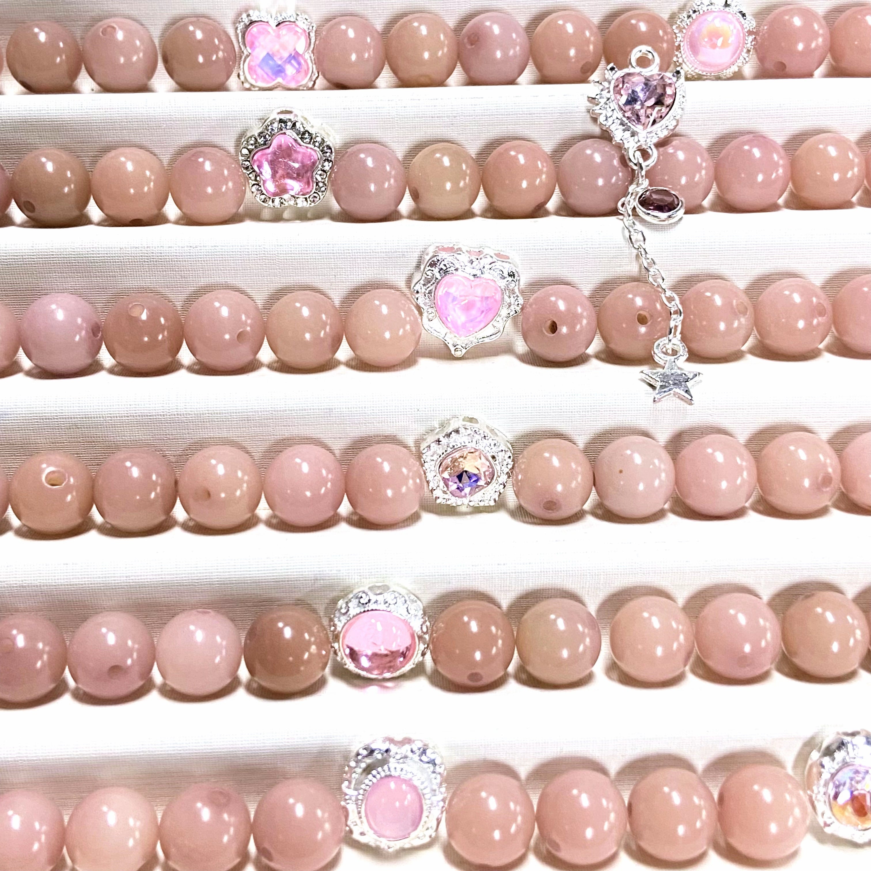 Bodhi Peach Blush 10mm